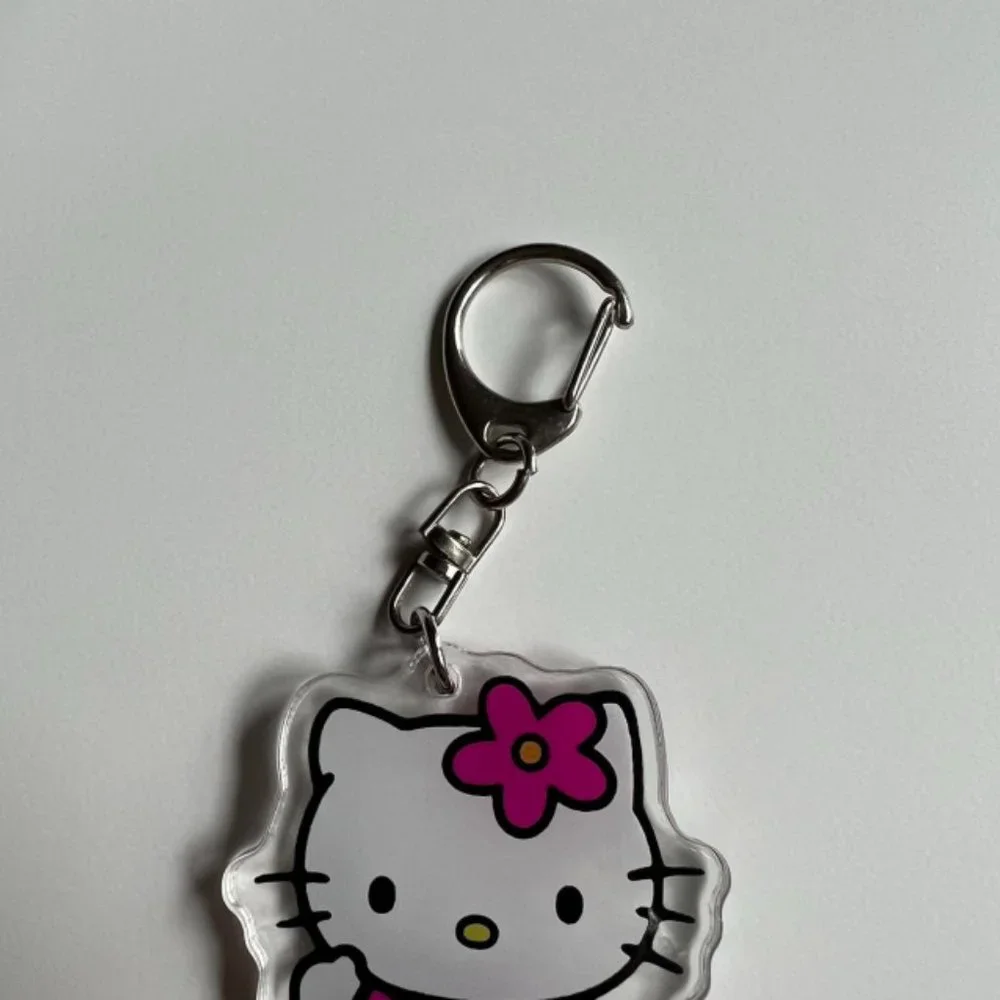 Y2K 2000s super cute Hello Kitty keychain accessories